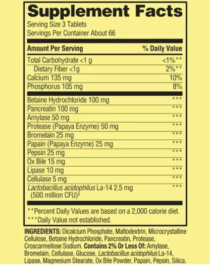 Spring Valley - Probióticos Multi-Enzyme