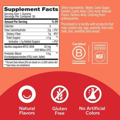 OLLY Probiotic + Prebiotic Gomitas