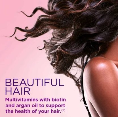 Nature's Bounty Optimal Solutions Biotina avanzada para cabello, piel y uñas y vitaminas A, C y E.
