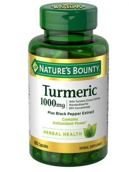 Nature's Bounty. Cúrcuma
